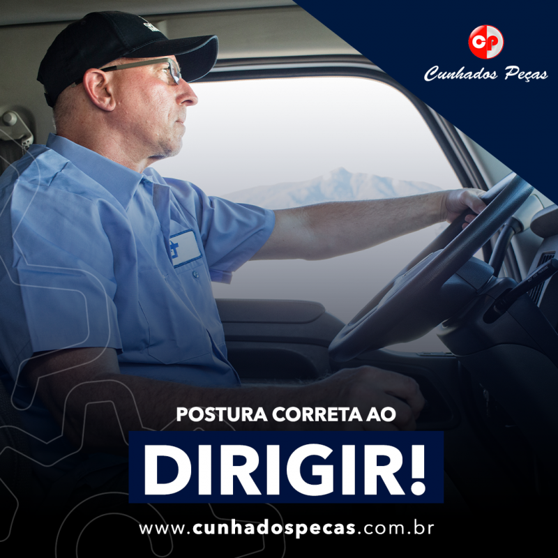 Postura correta ao dirigir